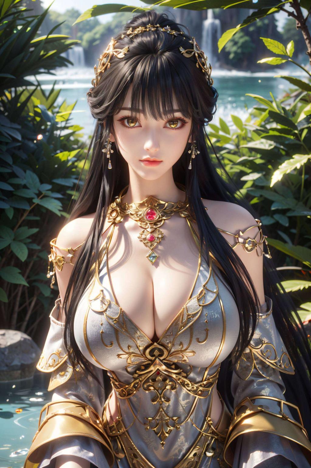 浪漫无限！这款白月蓉图片婚纱壁纸二次元的世界