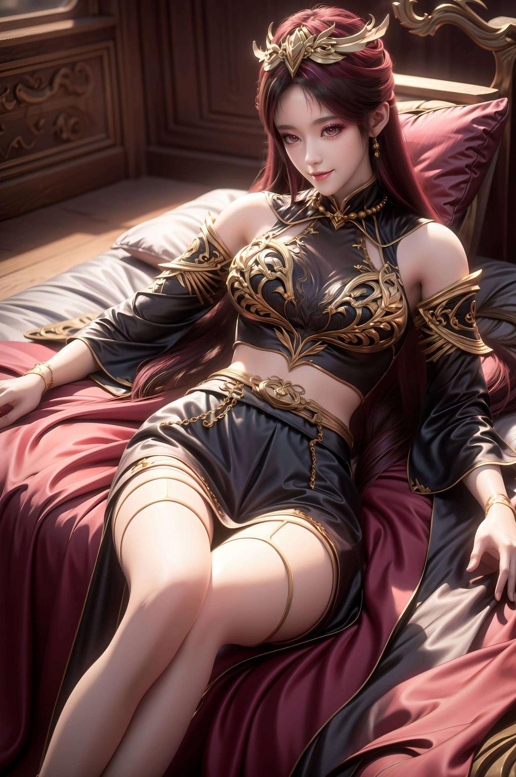 清新动画壁纸剑光如霜