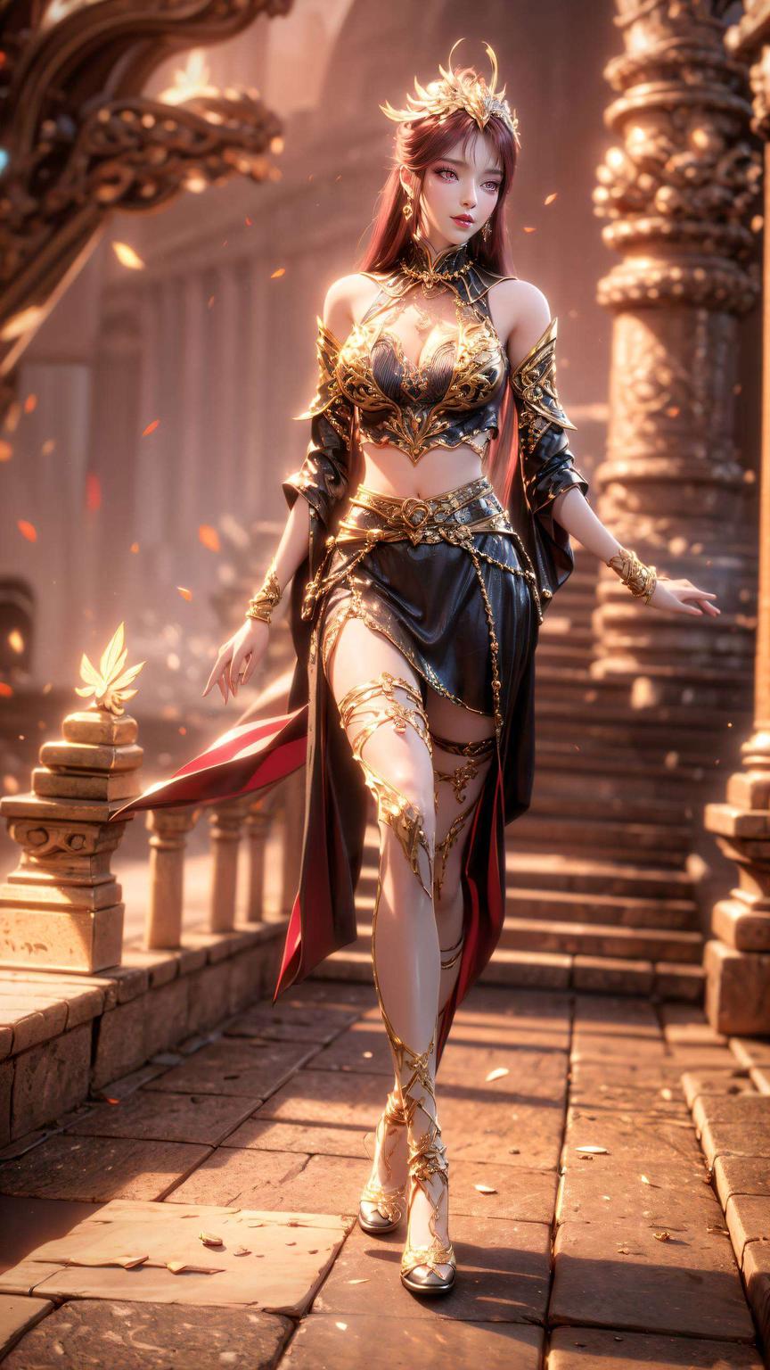 绝对让你的安卓桌面瞬间酷炫升级！深邃的眼神、神秘的气质每一处细节都精致得令人惊叹