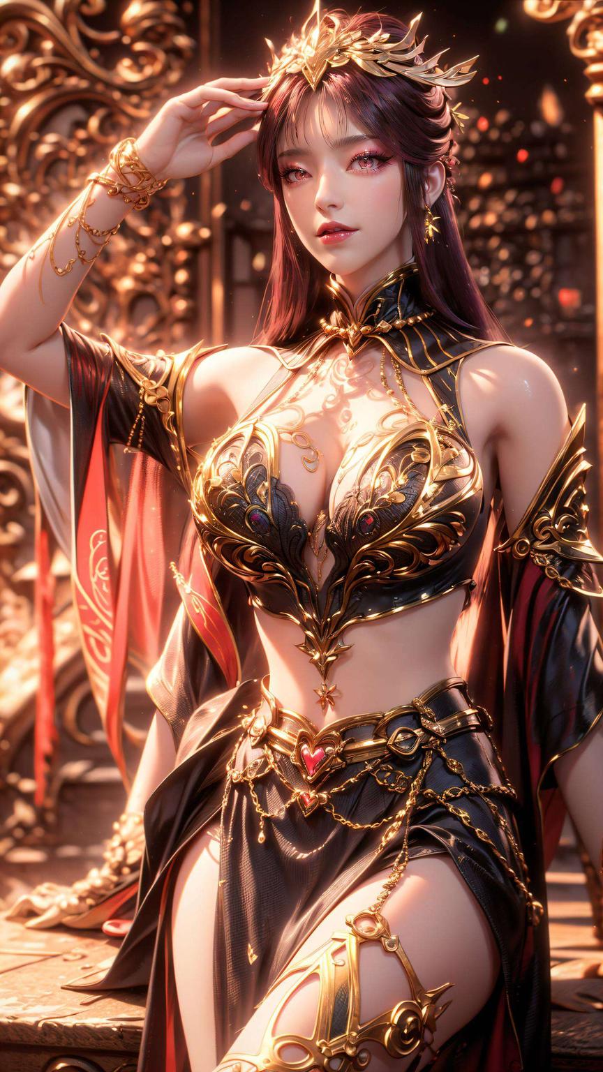 古香古色犹如古典画卷中的美人起舞