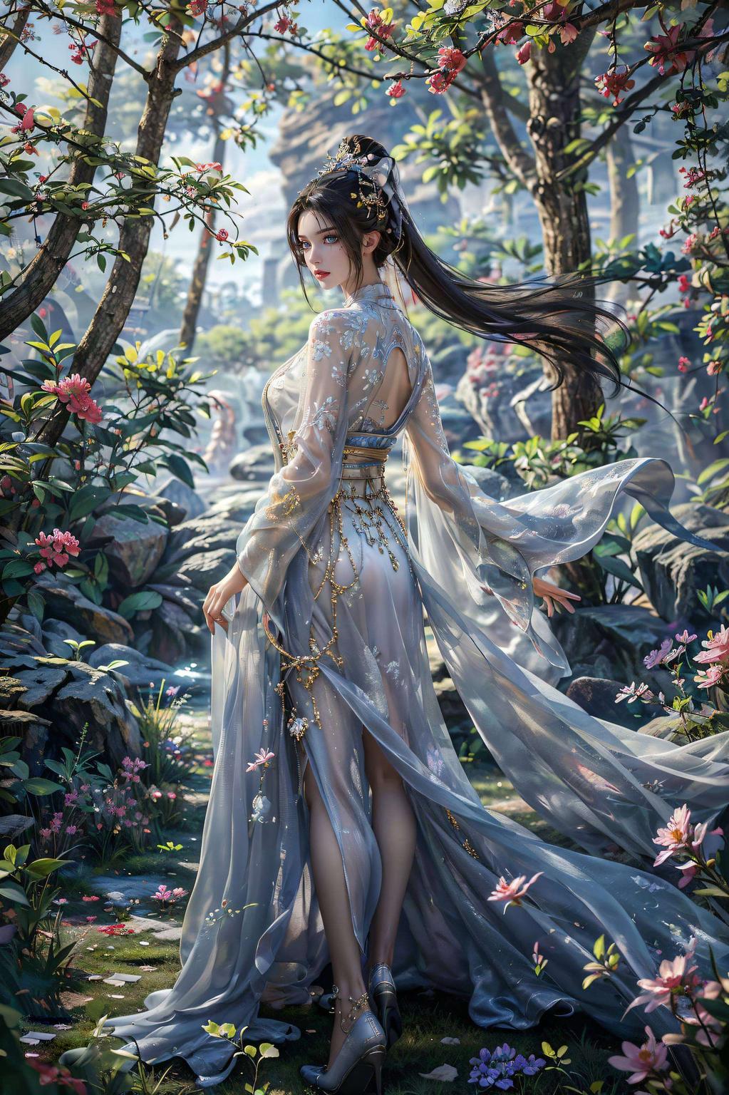 方清雪裸足ins风唯美壁纸