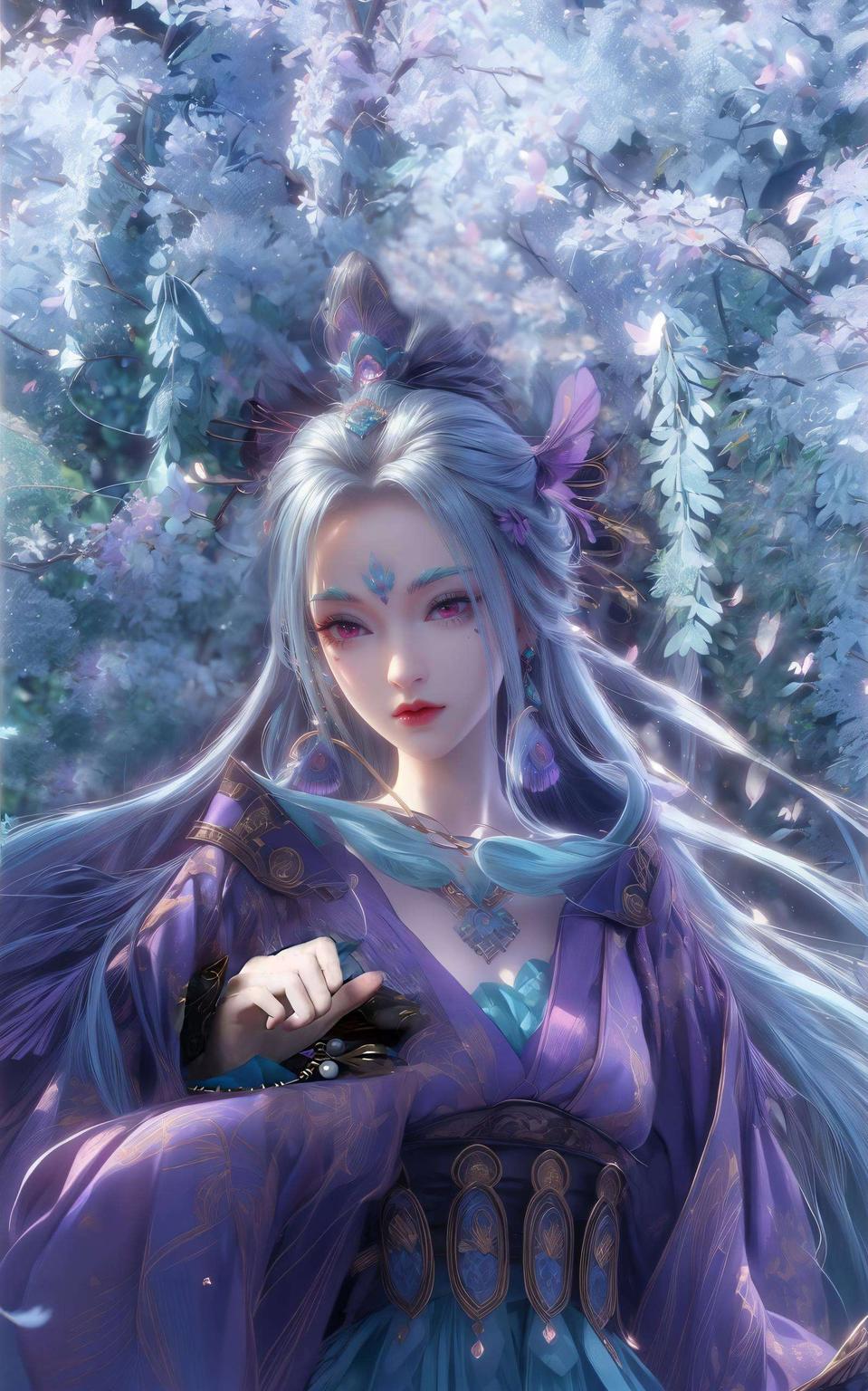 简直绝美！看这高清的奉眠角色这炫彩壁纸