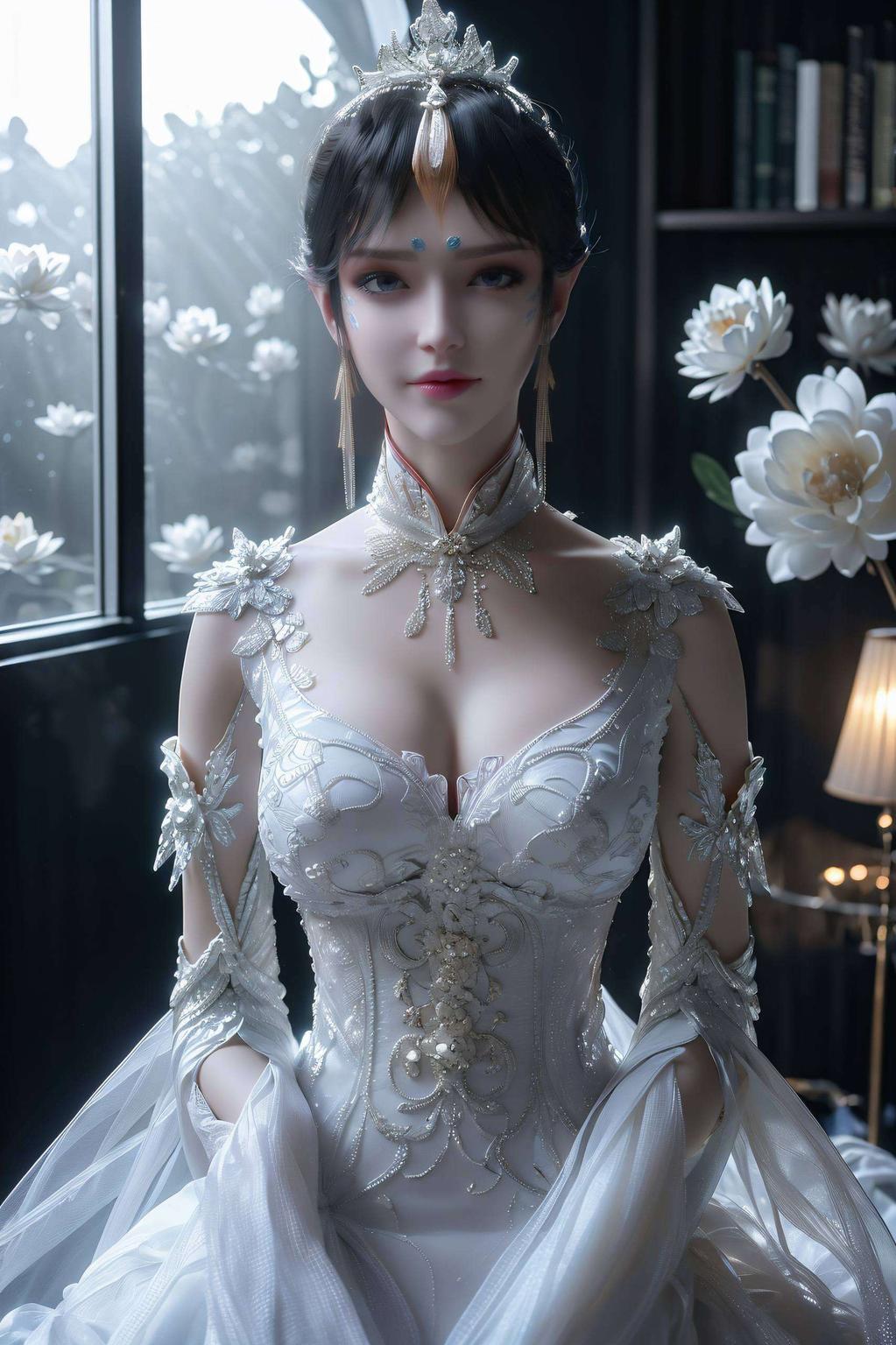 今天给大家带来一款超清晰完美像素的简洁壁纸！看这款以凤清儿为主题的高清壁纸