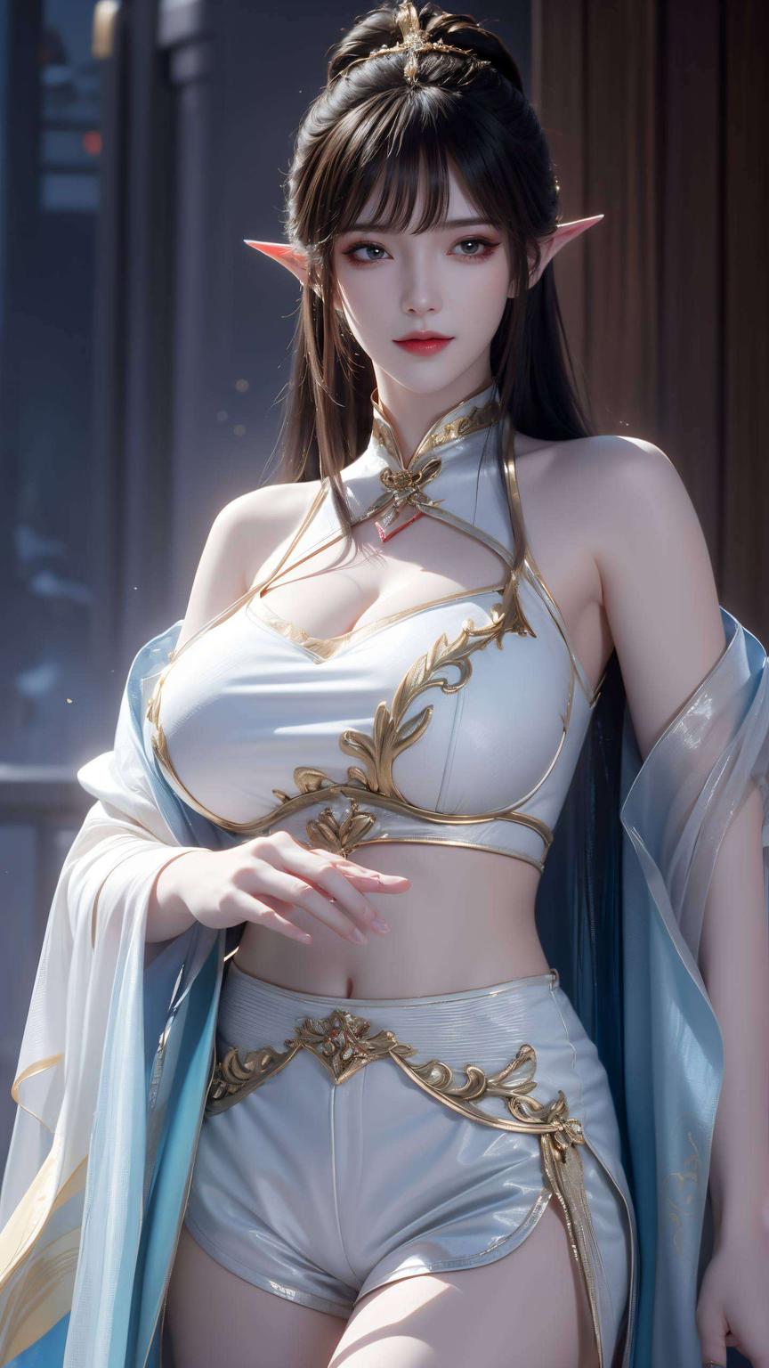 清丽脱俗的凤清儿快看这图