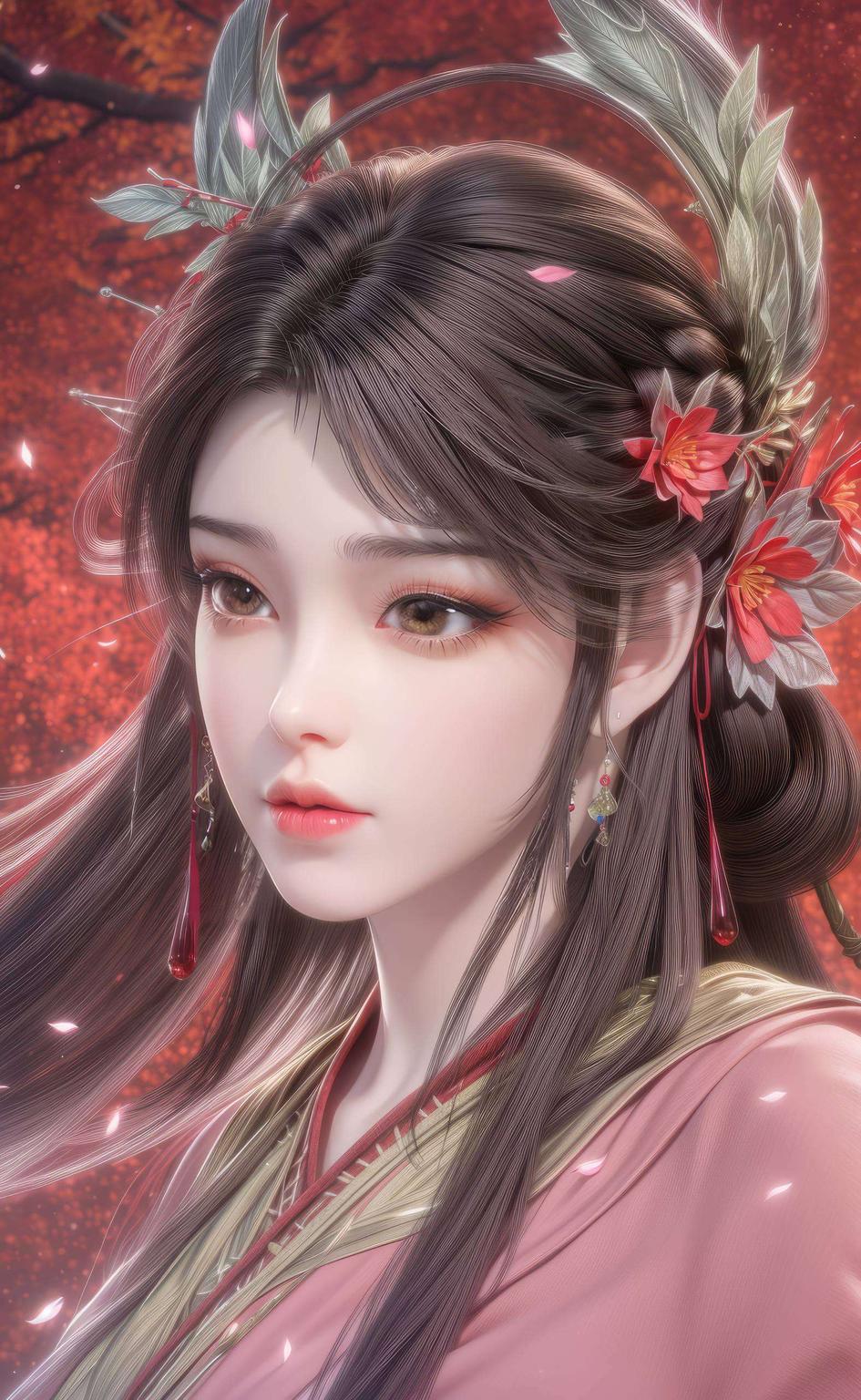 穿梭二次元淡雅水墨风