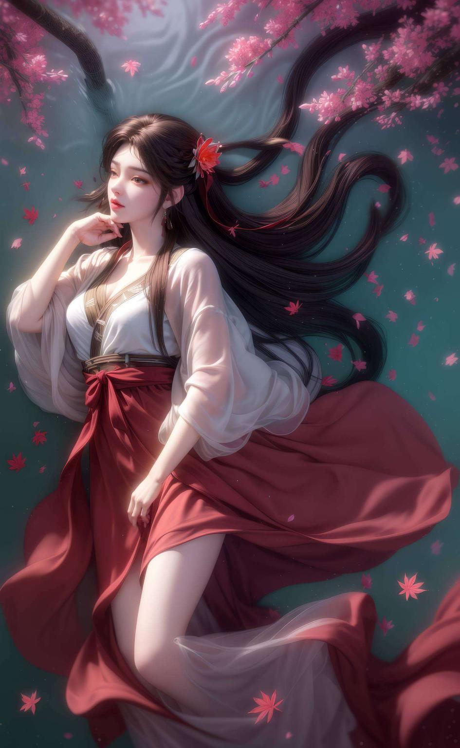 今天给大家带来超美的免费壁纸合集！🎉 小舞和火灵儿的高清竖屏壁纸美得让人心动