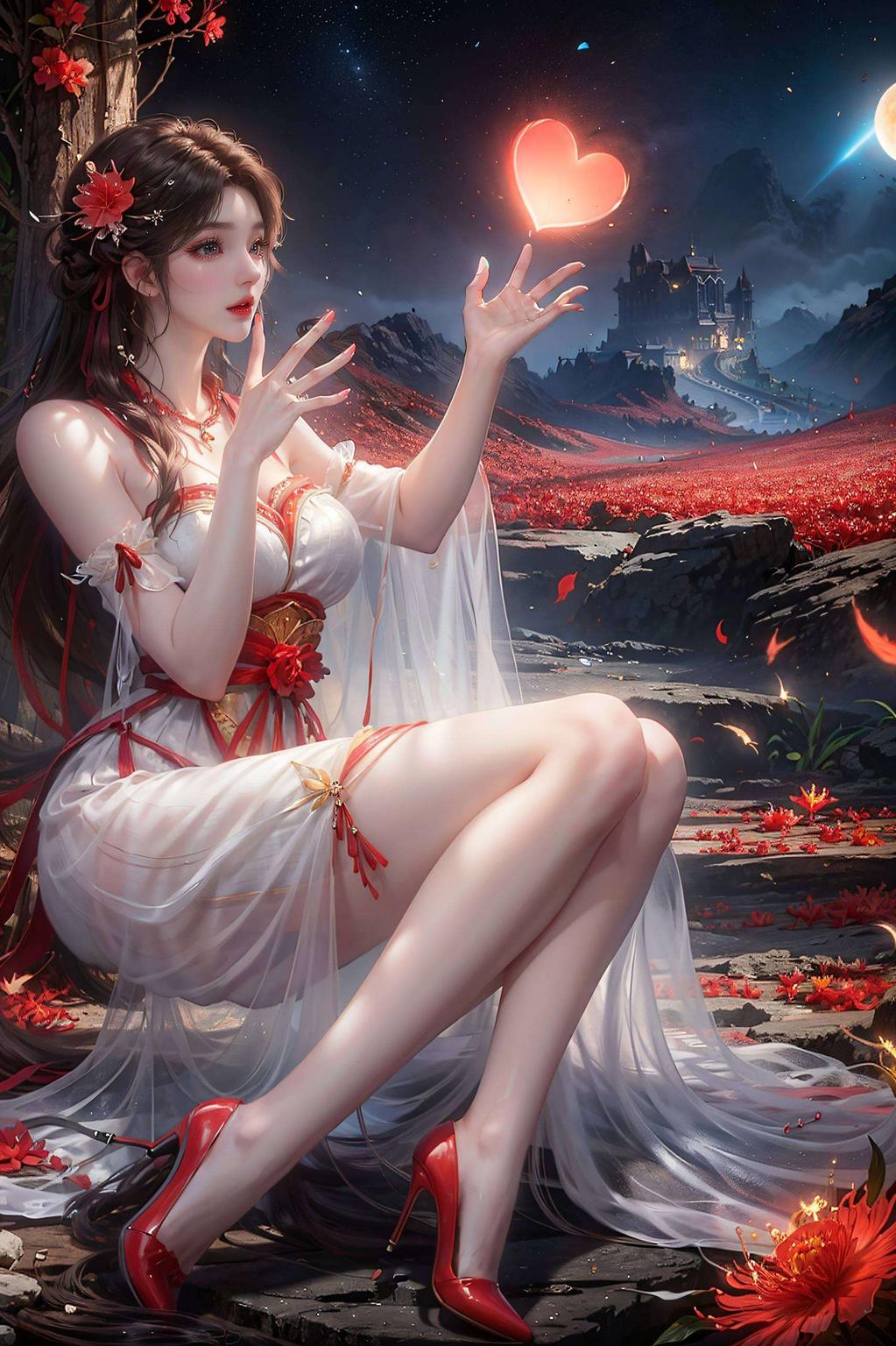 清新又养眼！完美世界里的火灵儿