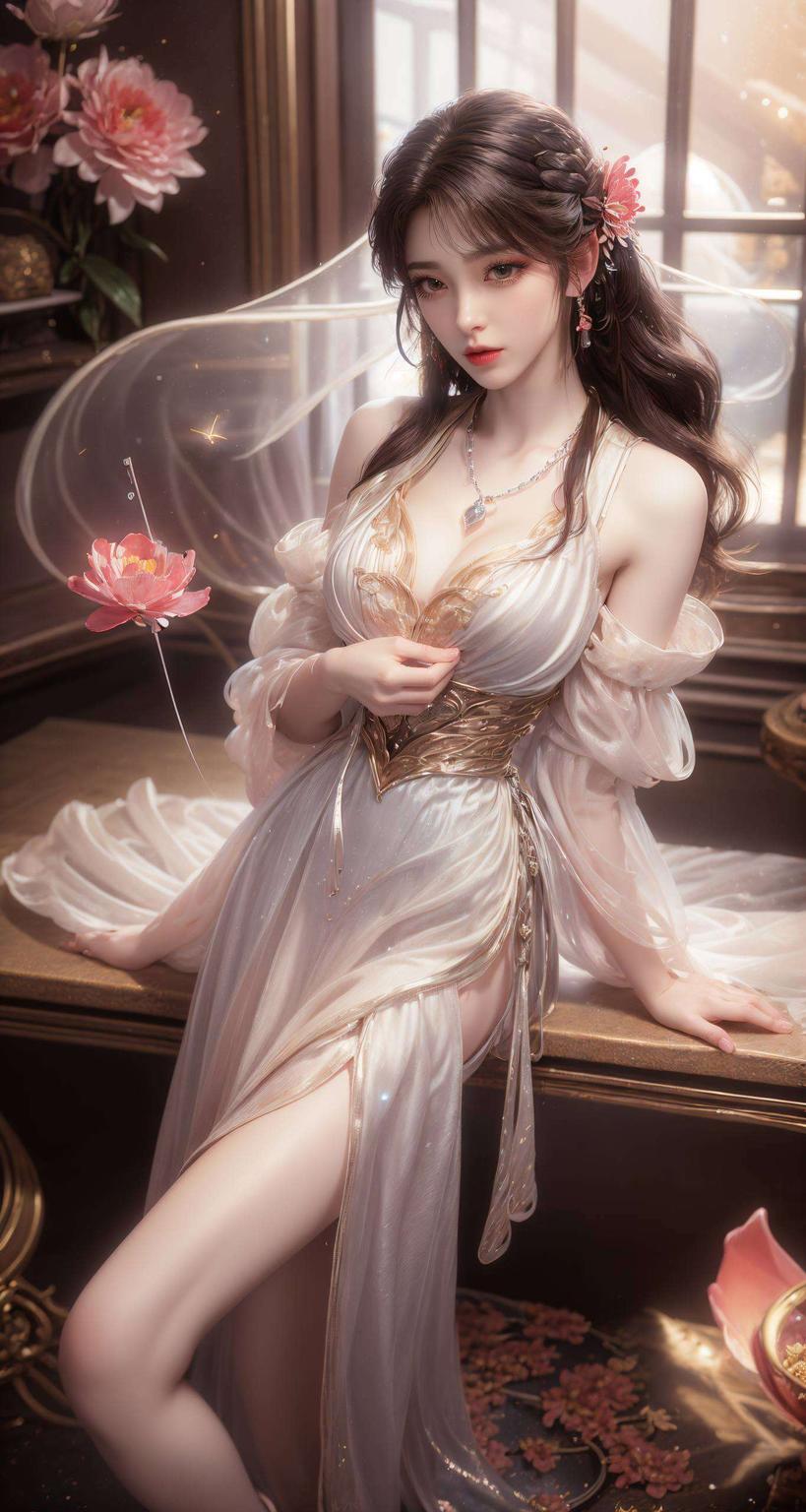 火灵儿高清背影映古韵护眼温馨