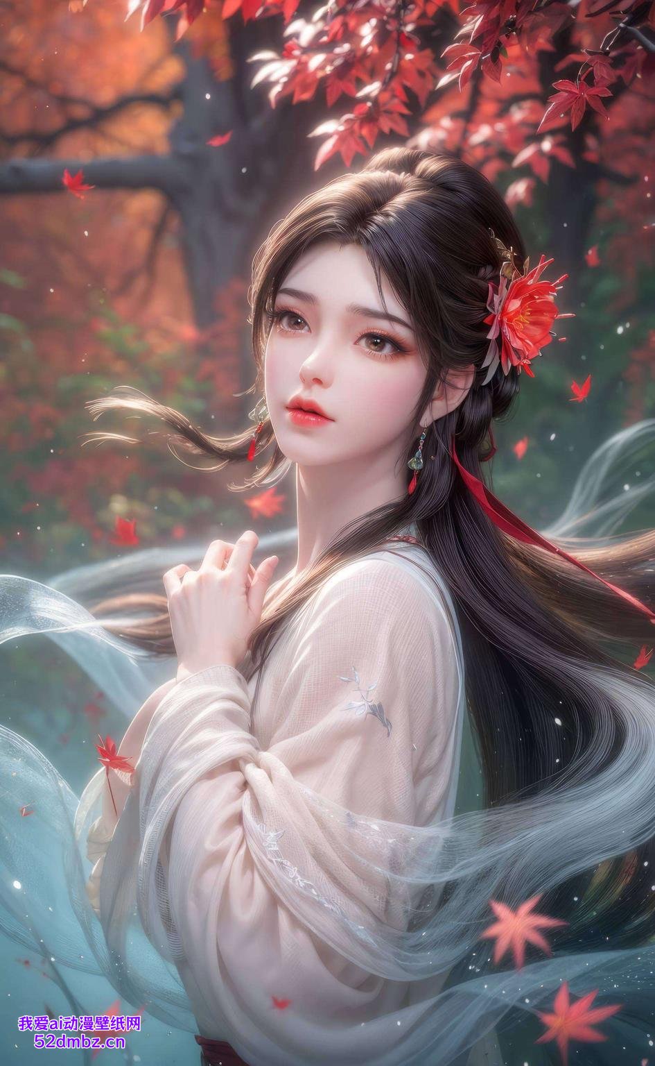 火灵儿背景壁纸超清点亮平板！看这火红灵动的身影