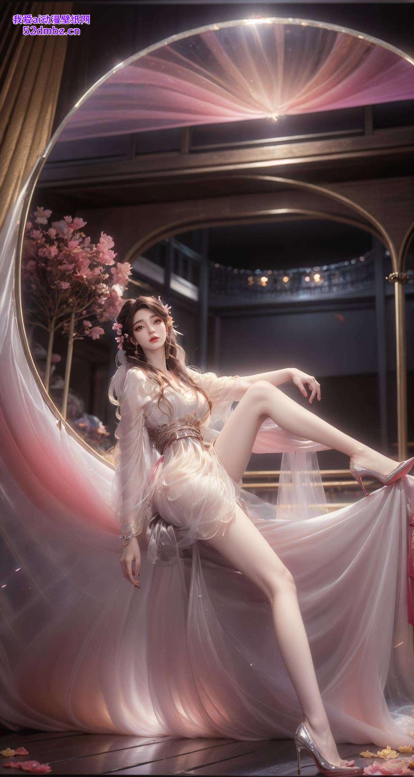 黑暗火灵儿高清壁纸融合古风韵味