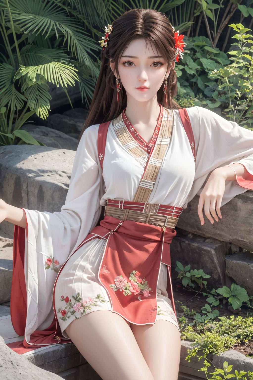 火灵儿灵动飘逸石昊火灵儿4K手机壁纸