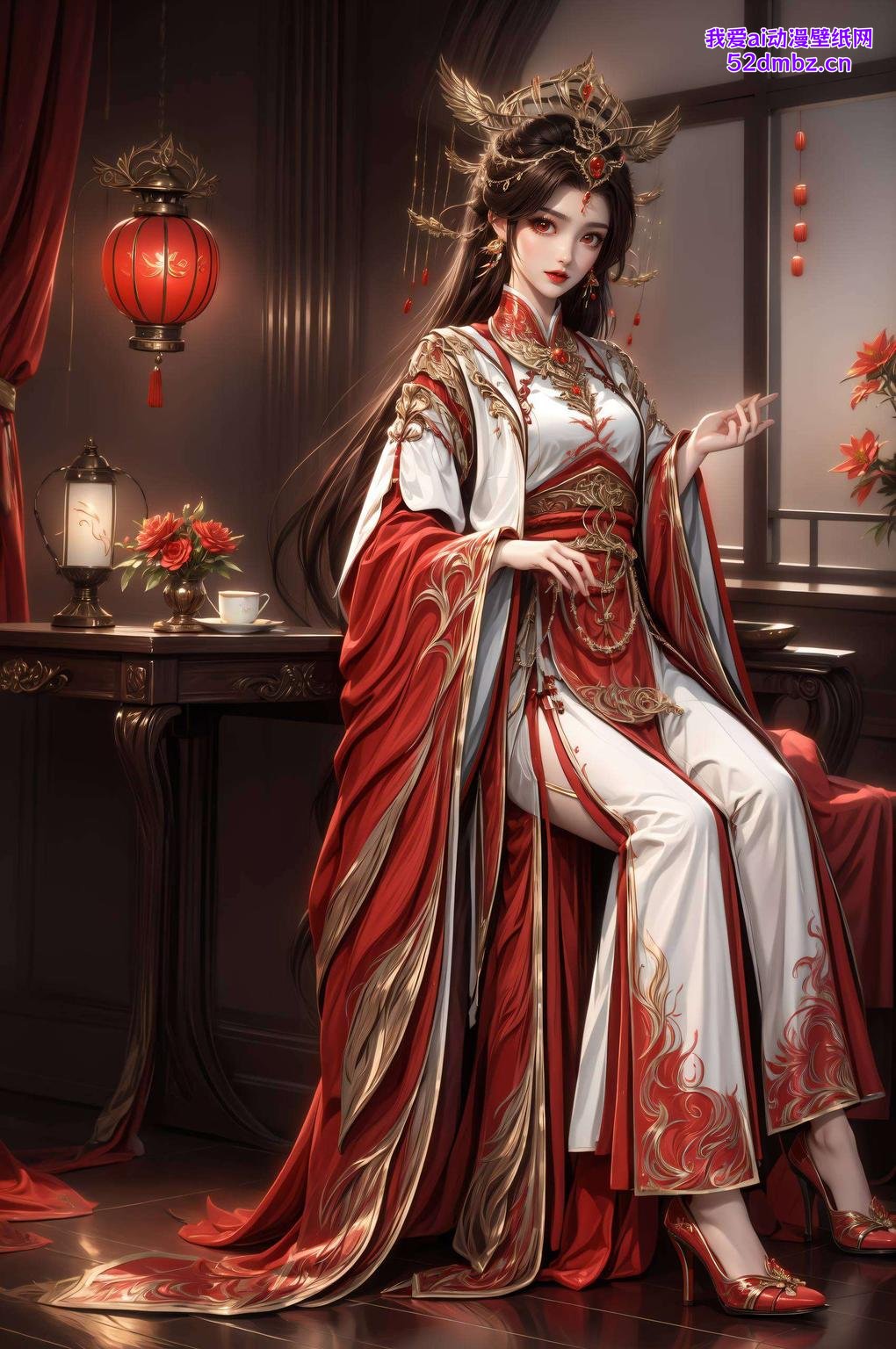 火灵儿cos超清壁纸ipadins风满满