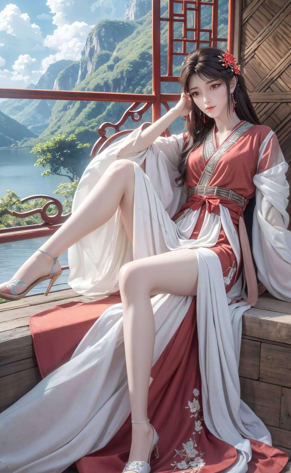 石昊与火灵儿的合照