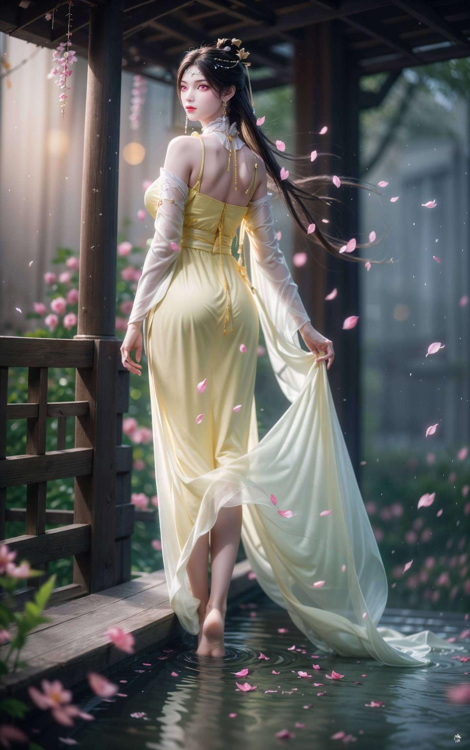 国漫女神眼神灵动Win10桌面必备