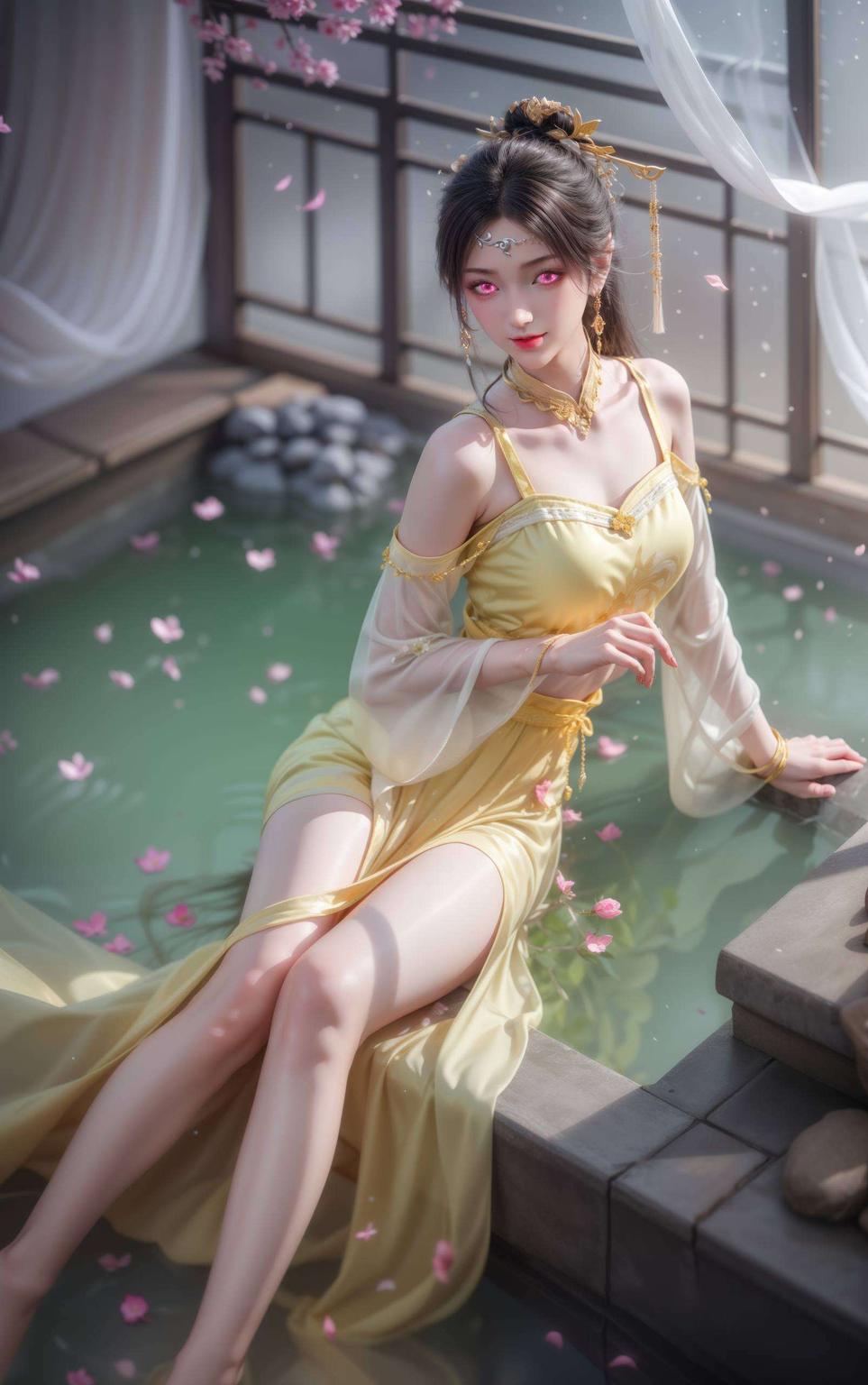 Ins风满满金瓶儿在线动态壁纸