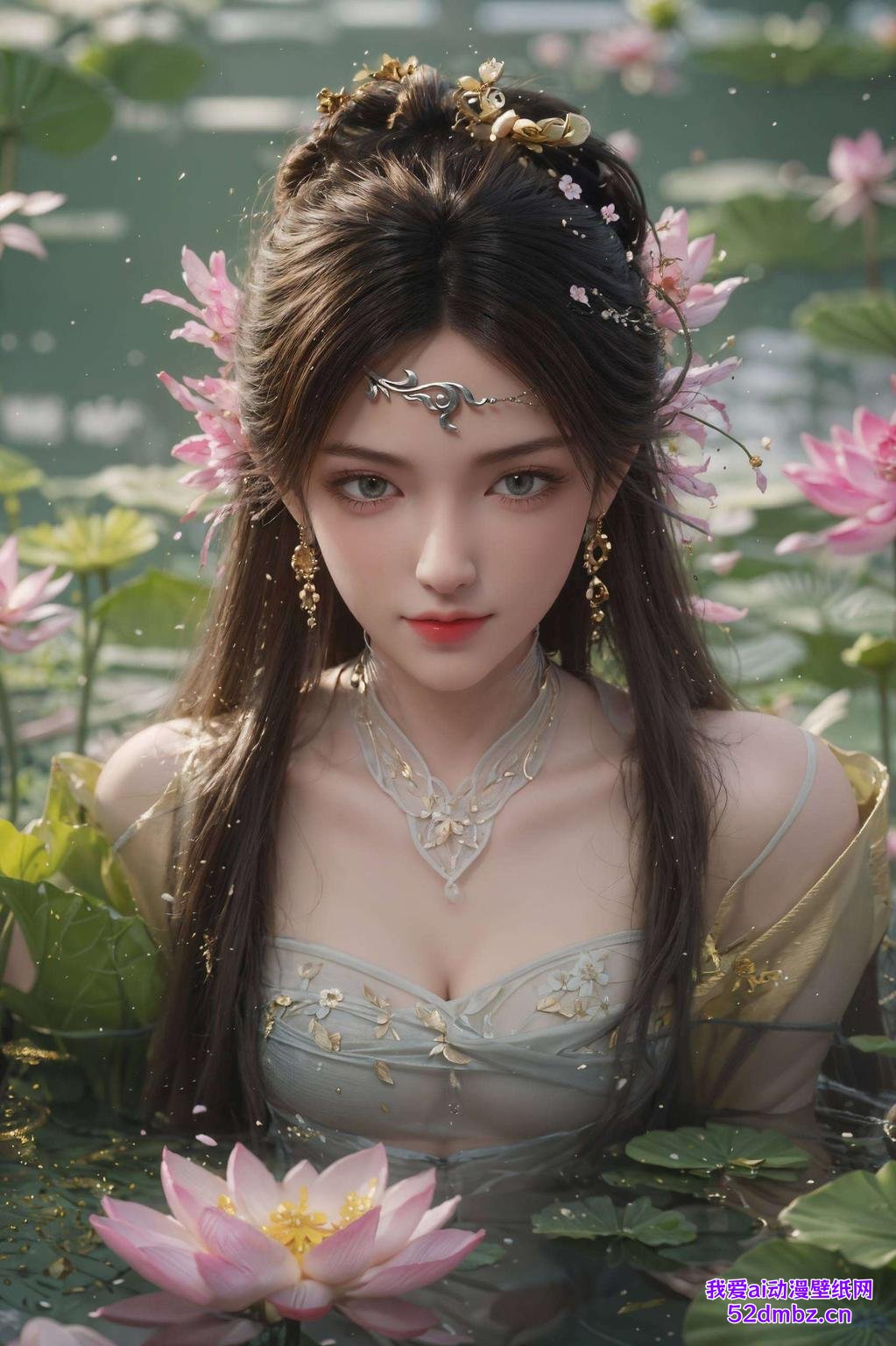 心情大好！金瓶儿壁纸相框