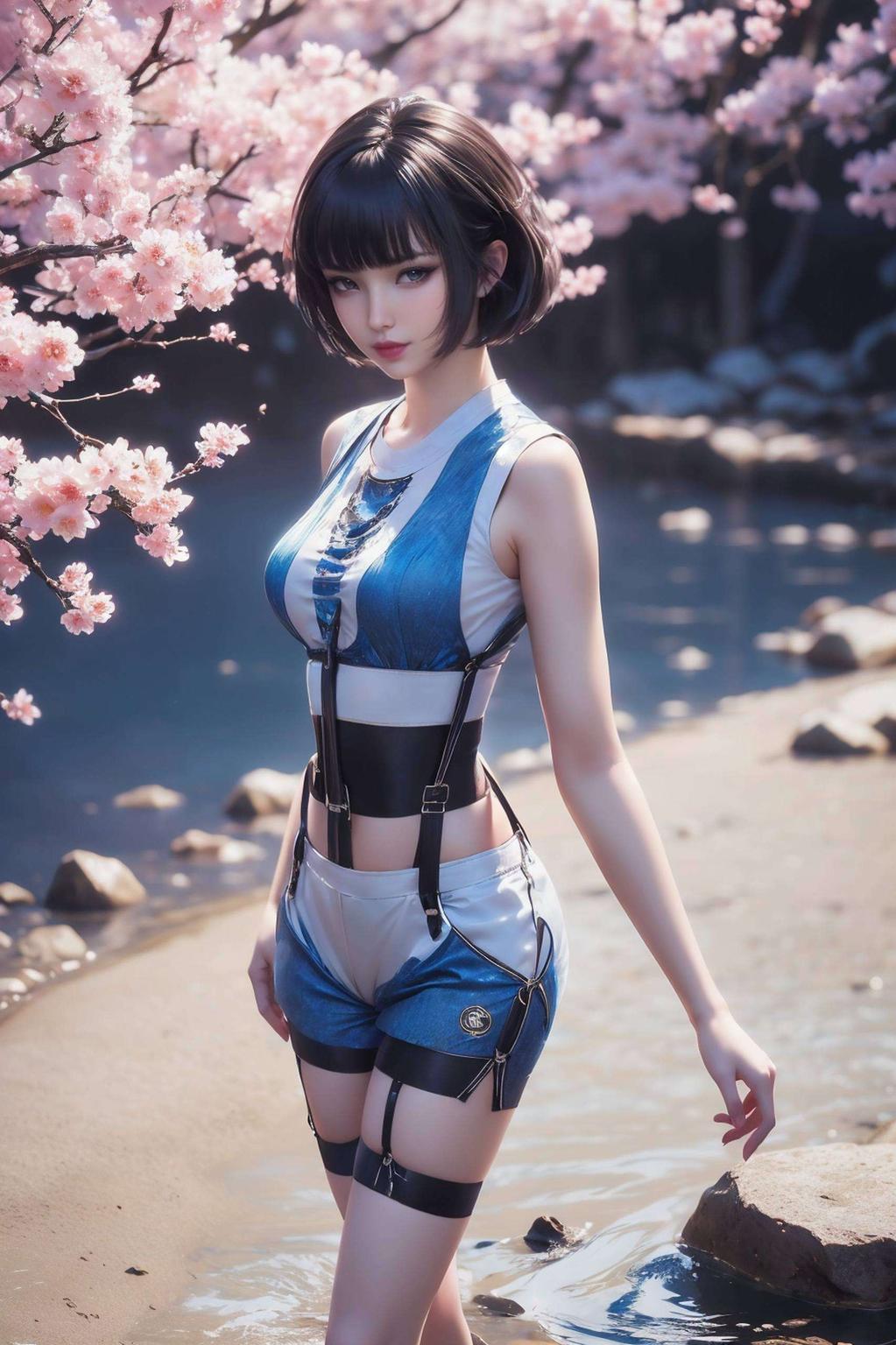 姬青身影灵动飘逸1920x1080分辨率