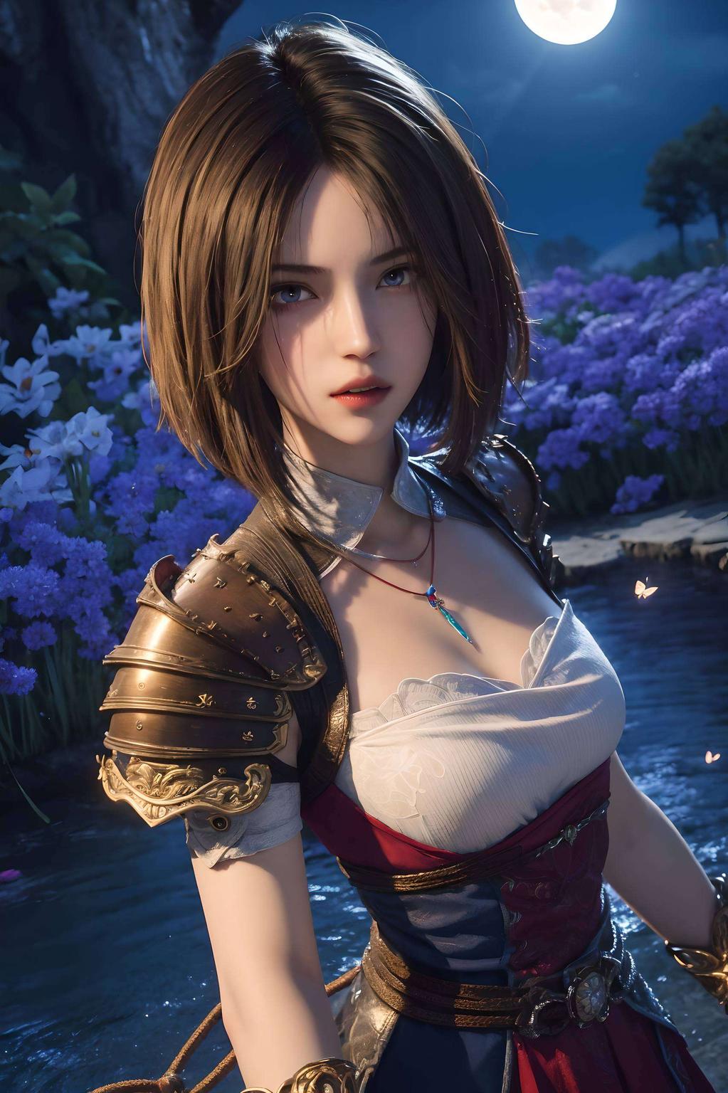 高清细腻姬如雪不良人炫彩壁纸