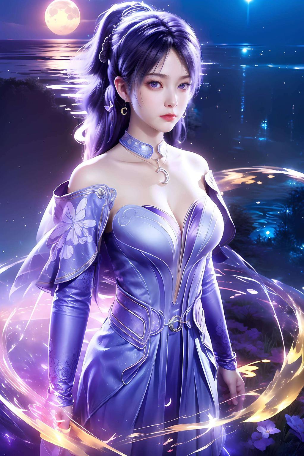 美得令人心动打造专属姬紫月的高清壁纸