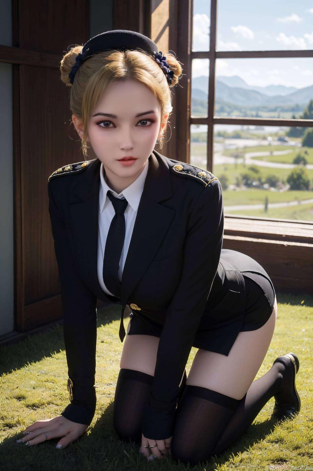 尽在这张苹果专属壁纸！咱们带来高清1920x1080的雄兵连怜风旗袍照！古典韵味与现代科技的完美融合