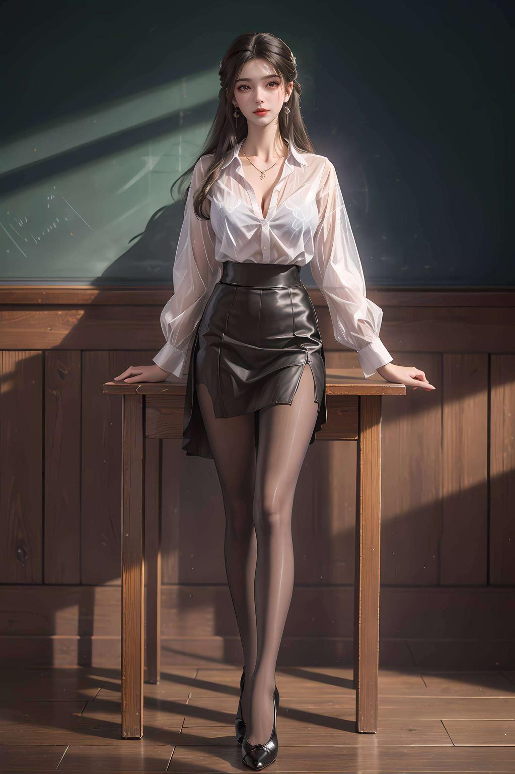 还充满了神秘感今天给大家带来一款超赞的全黑色高清壁纸——李慕婉