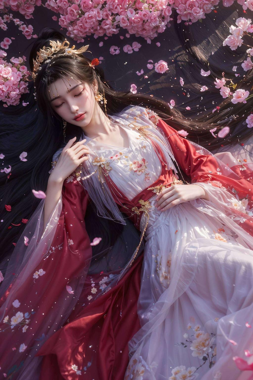 美艳动人清新脱俗