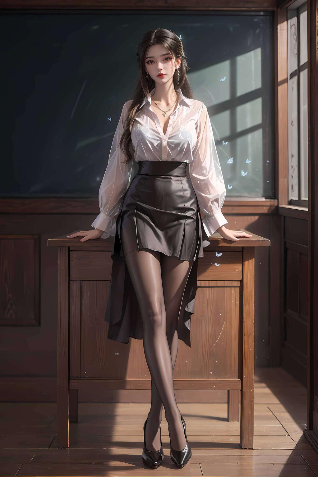 李慕婉壁纸清新色调