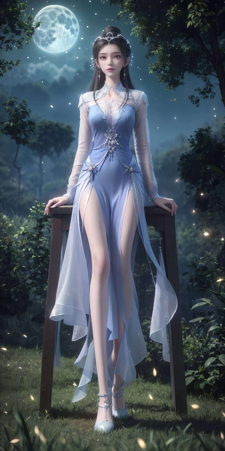 让你的手机瞬间变身视觉盛宴！李慕婉的美腿壁纸