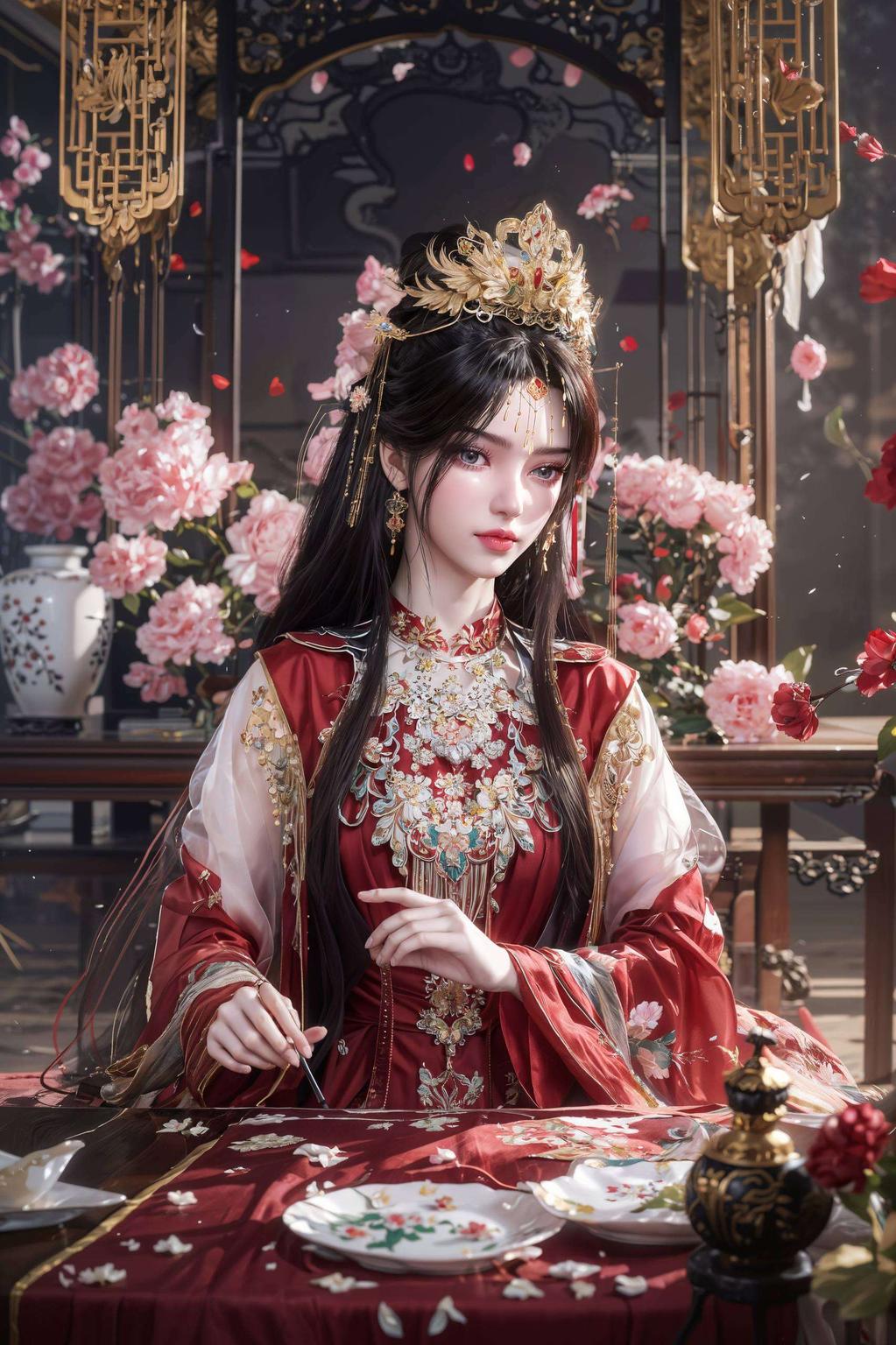 画面精致神秘优雅