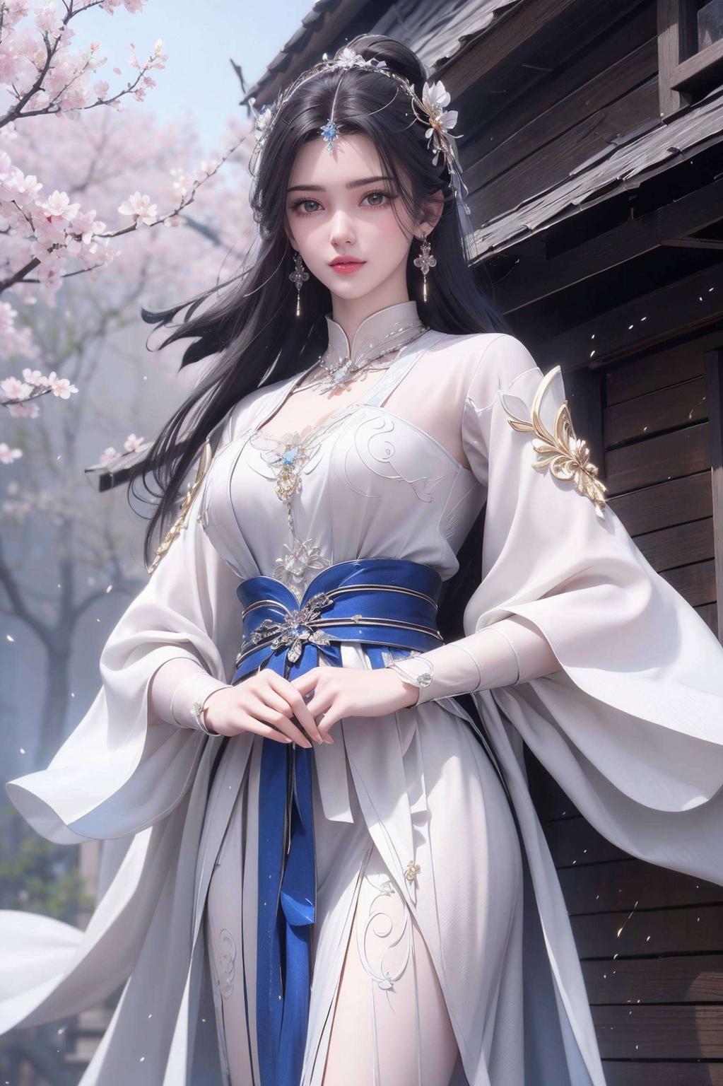 高清细腻电脑粉色主题！快来看看这款李慕婉好看的壁纸图文