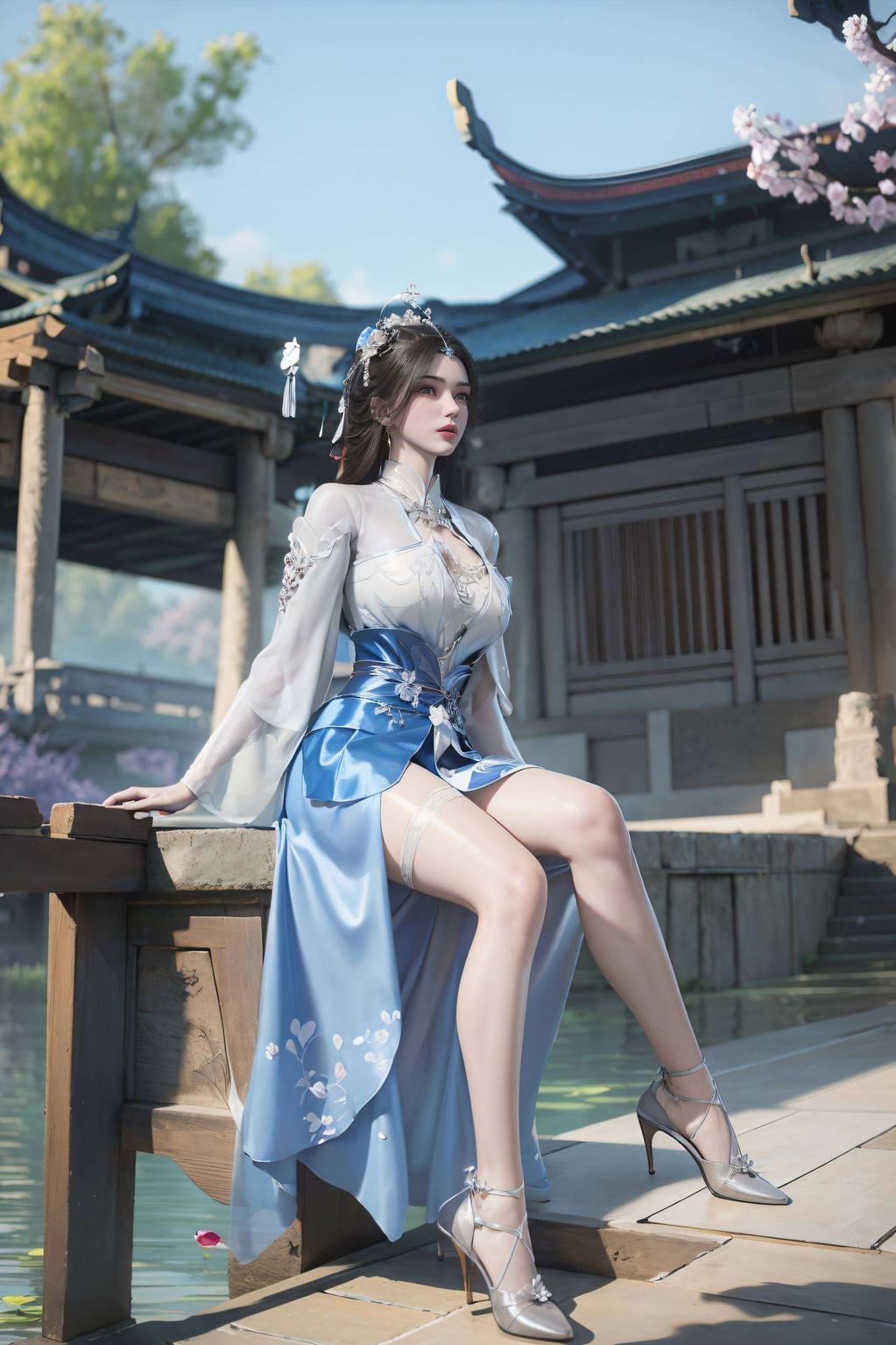 仿佛穿越时空里面有一张特别美的