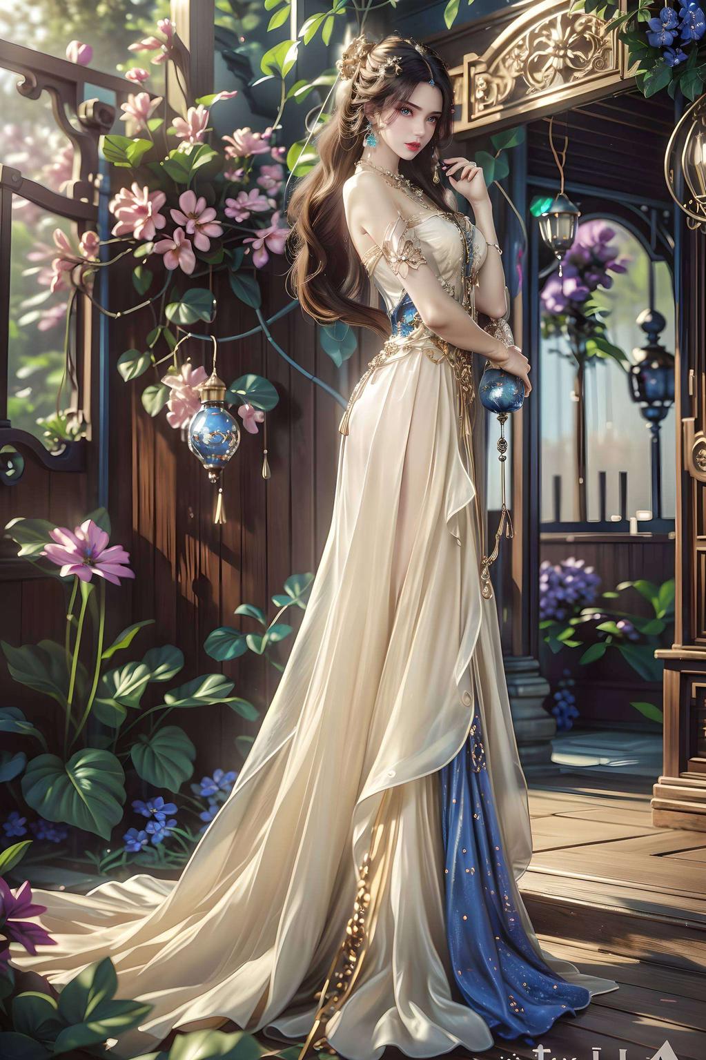 让你沉浸在她优雅的气质中快来看看这款壁纸