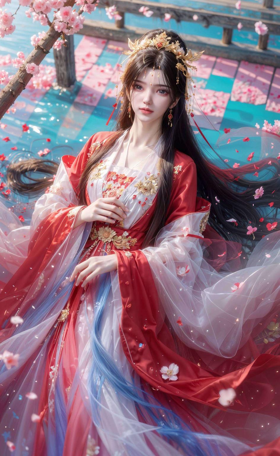 李慕婉美艳动人浪漫满屏