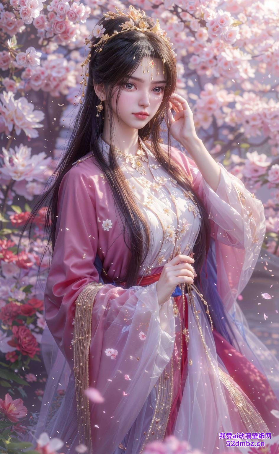 粉色梦幻手机电脑两相宜