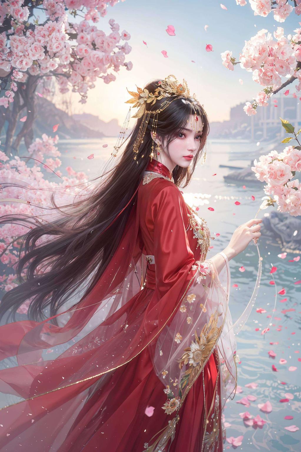 这款国漫李慕婉AI壁纸眉眼如画