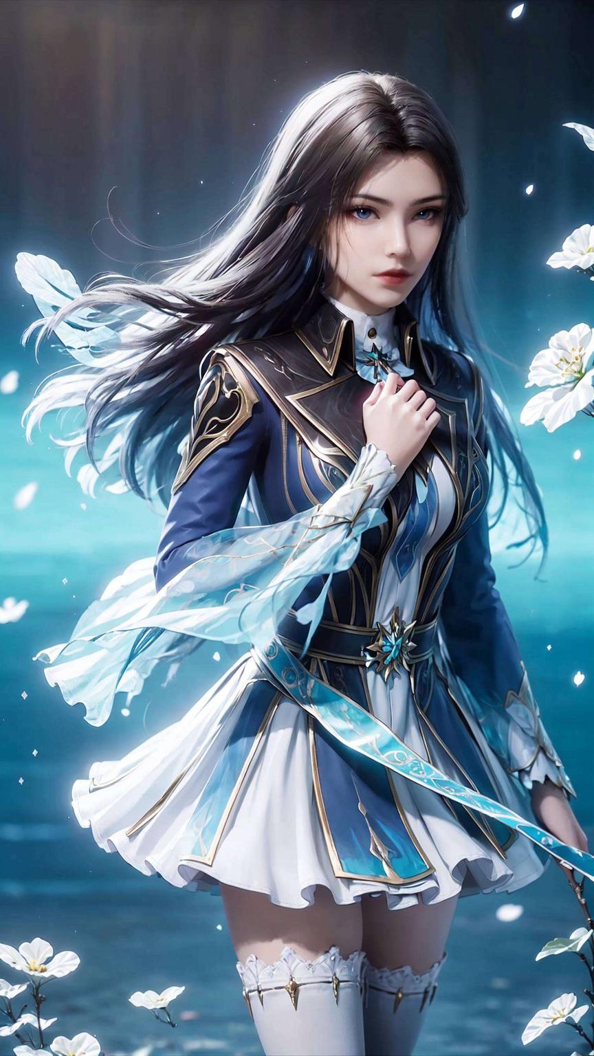 高清细腻这款新建模的凌落宸超清壁纸