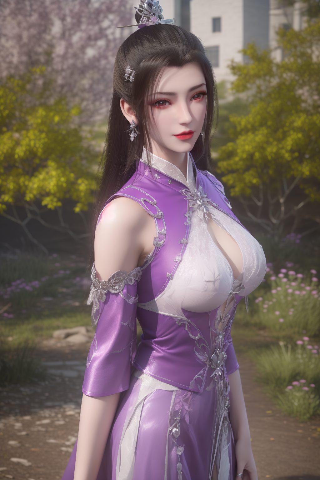 美轮美奂这款4k高清古风漫画壁纸