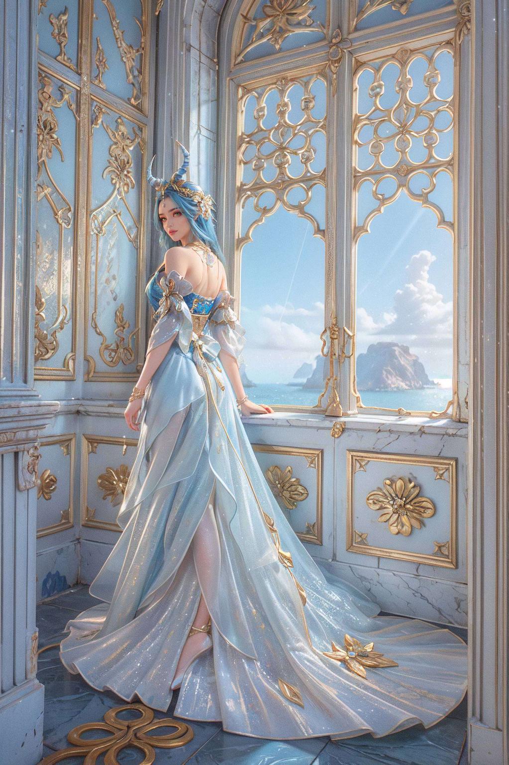 斗破苍穹龙女职业装免费装饰你的PC桌面