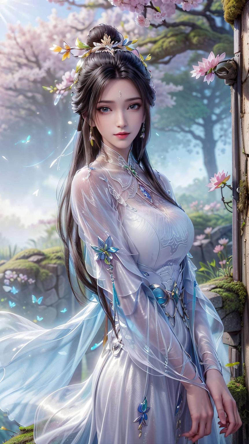 尽在免费下载！清新仙子飘渺山水