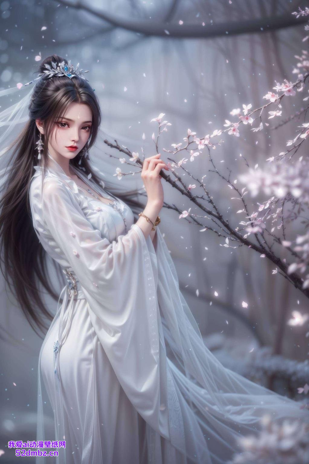 陆雪琪的伤感精细壁纸可爱中带着淡淡的忧郁