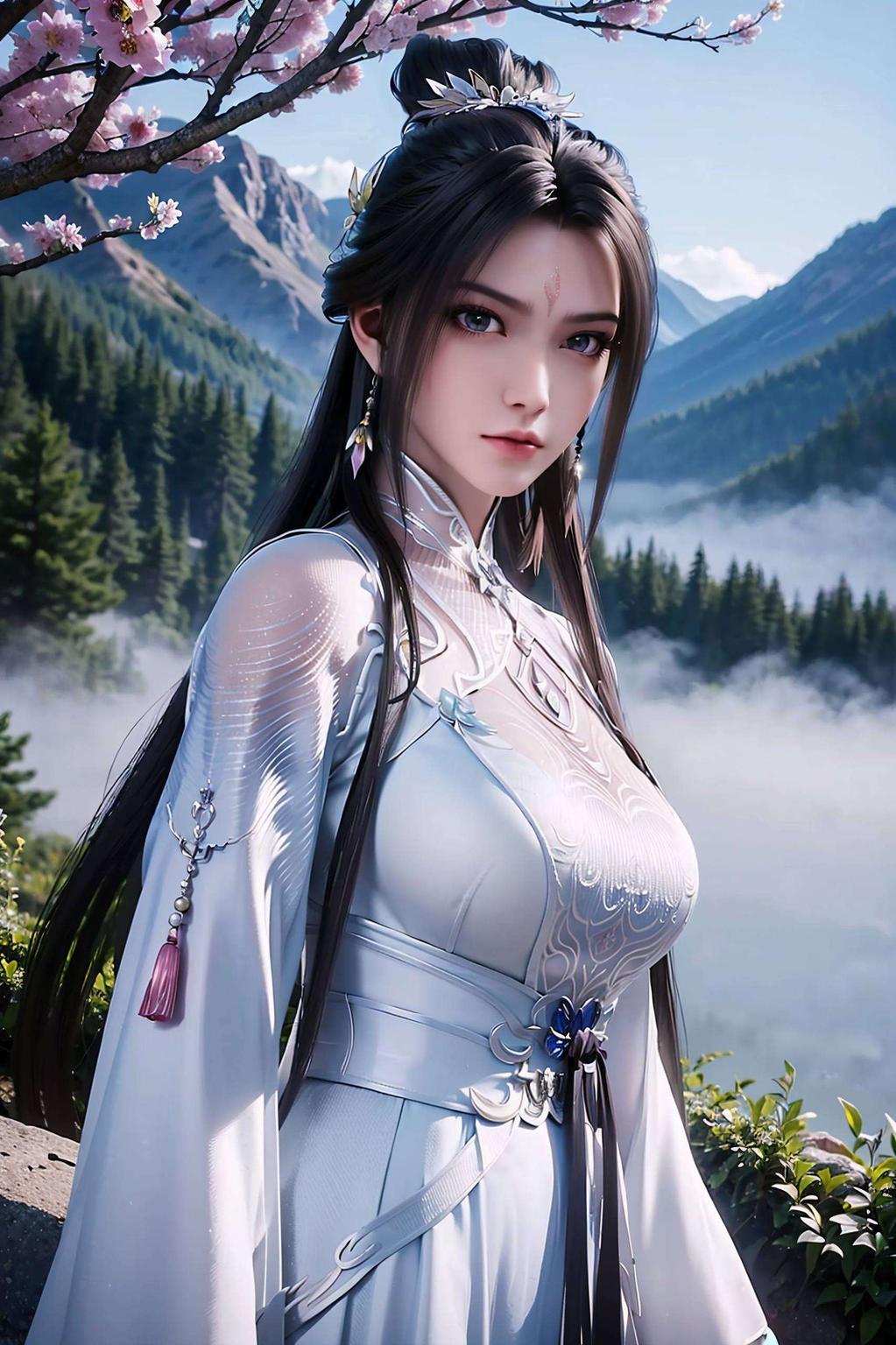 这壁纸绝了！诛仙陆雪琪CG壁纸仙气十足！看这雪琪