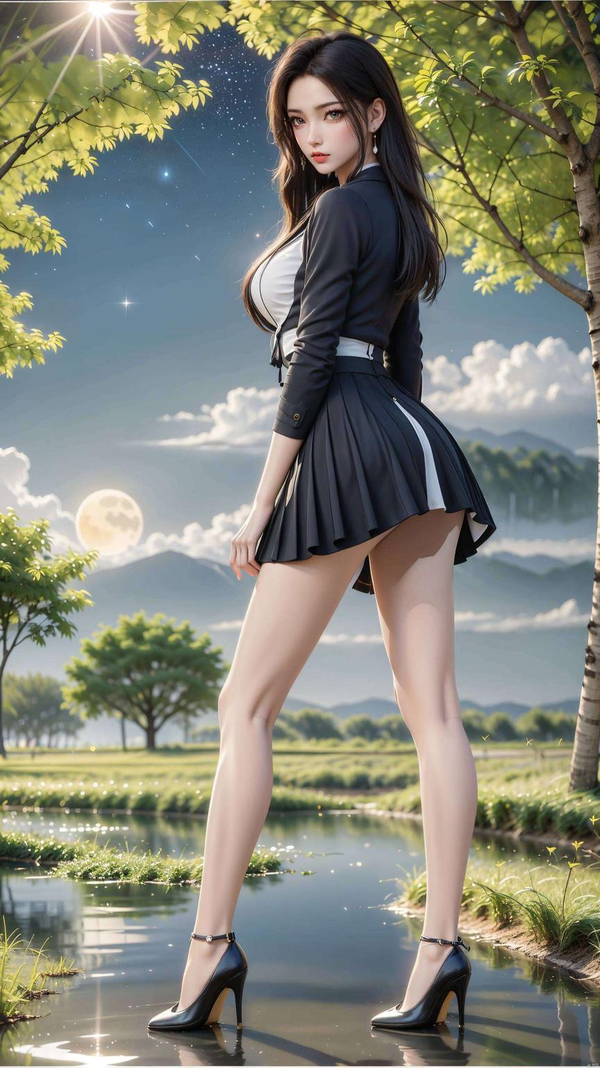 今天给大家带来一组超清晰的国漫女神陆雪琪的高清壁纸每一张都是平板大小的完美适配