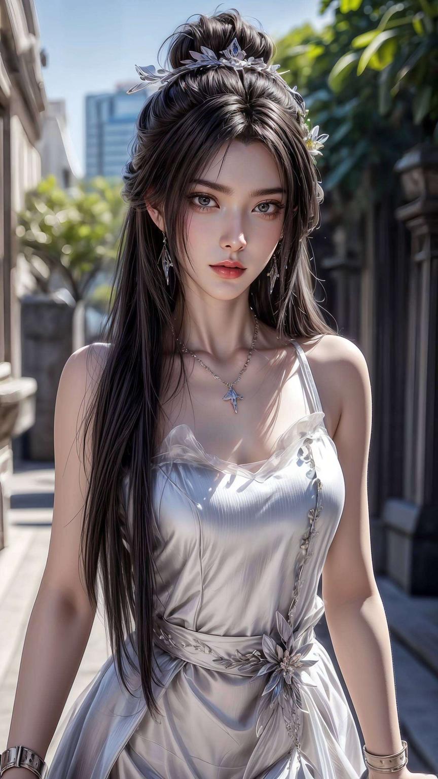 让雪琪陪你修炼吧！清新壁纸映入眼帘