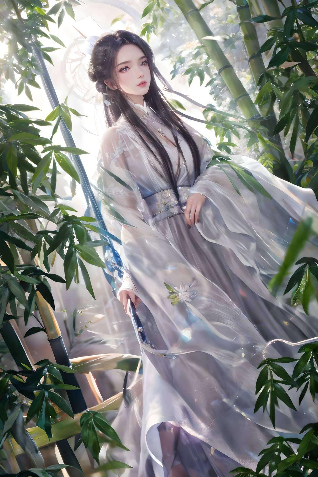 人物凄美动人画面细腻如丝