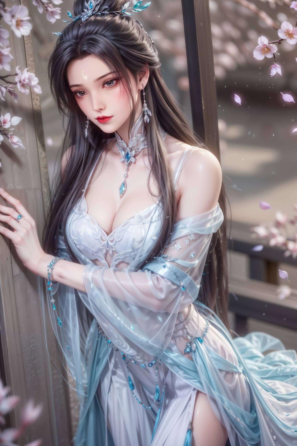 IPad最美壁纸大放送！看这AI陆雪琪横版壁纸美得让人心动