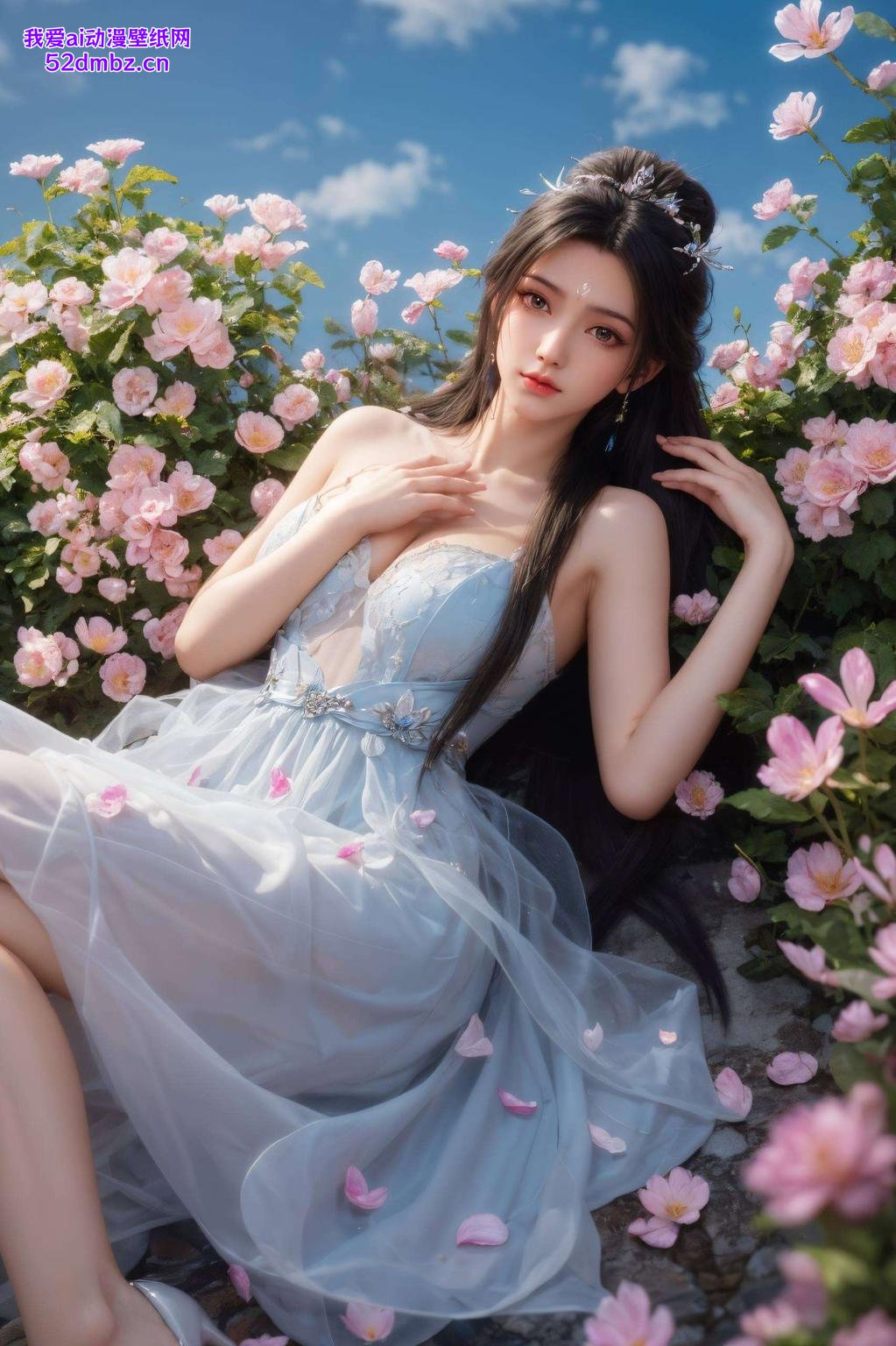 宛如穿越时空的仙子清雅至极