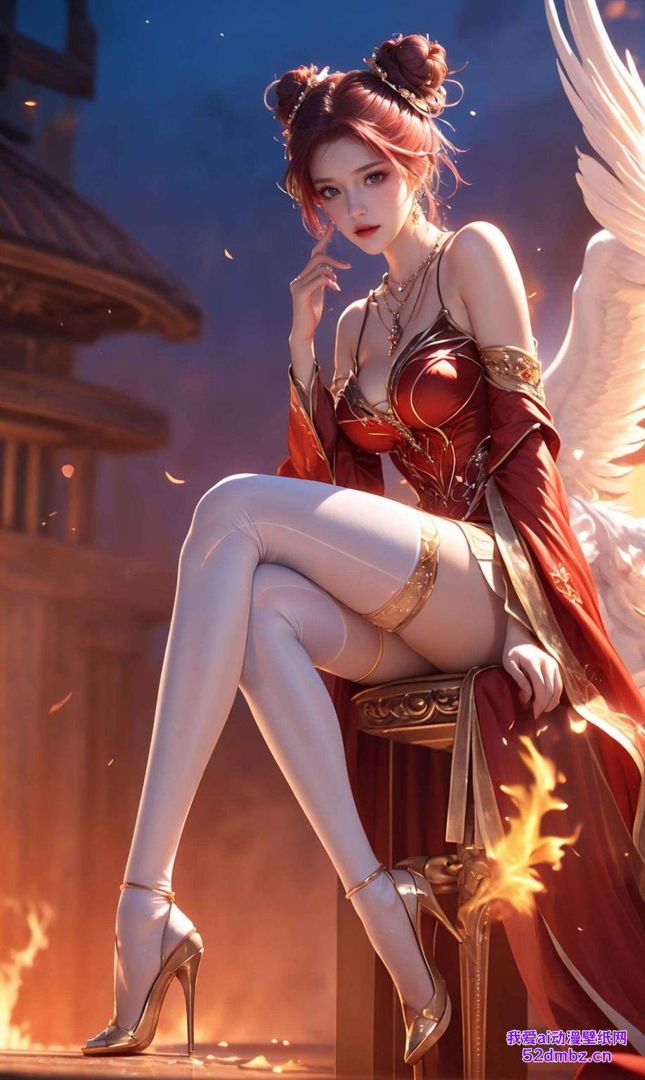 温馨又护眼马小桃孕妇照高清壁纸