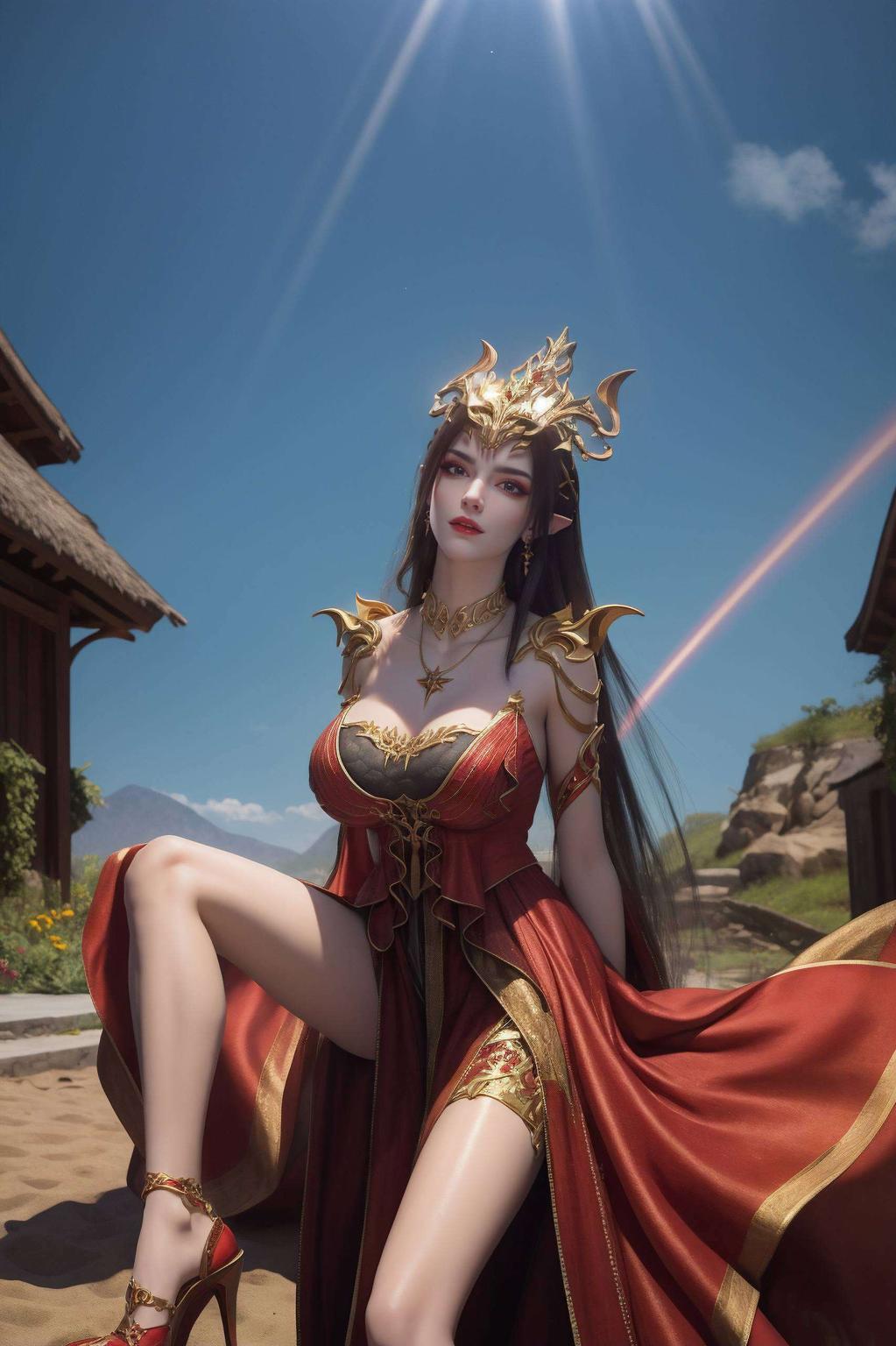 壁纸精致细腻斗破苍穹中的美杜莎女王