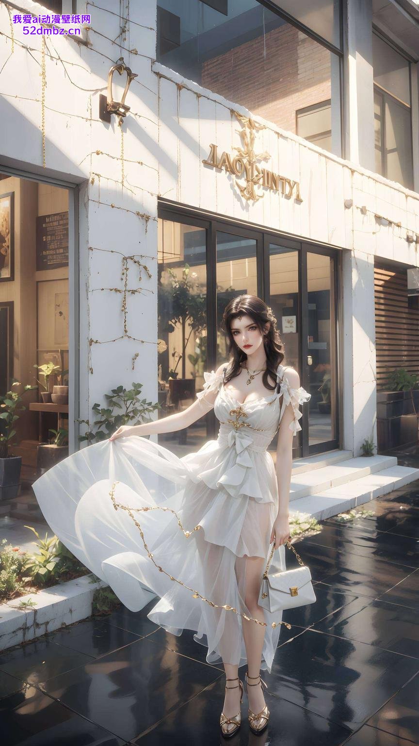 眼神深邃美杜莎3D动态壁纸