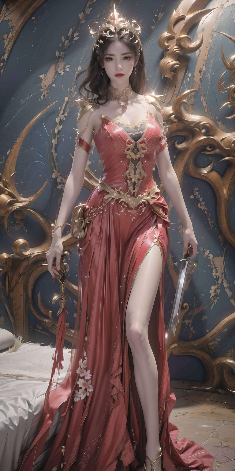 斗破苍穹迷们萧炎与美杜莎同框壁纸